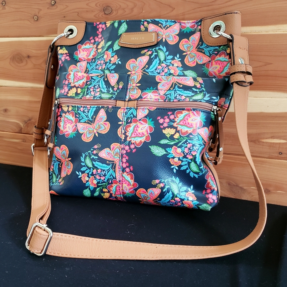 Rosetti floral crossbody travel bag